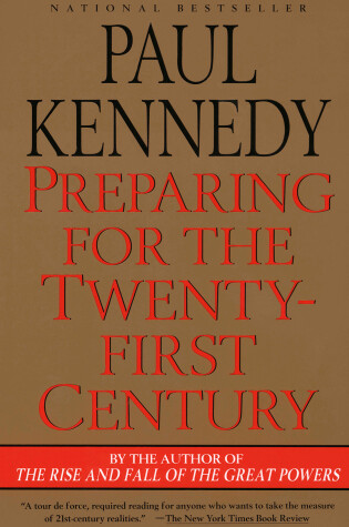Cover of Preparing for the Twenty-First Century