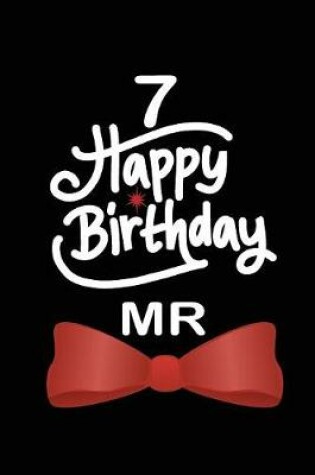 Cover of 7 Happy birthday mr