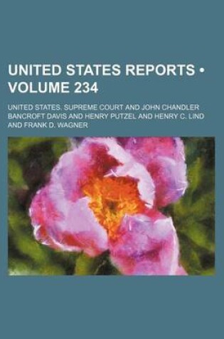 Cover of United States Reports (Volume 234)