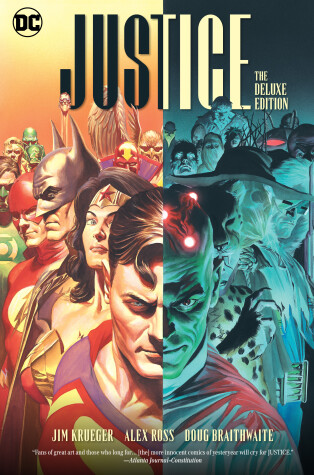 Book cover for Justice: The Deluxe Edition