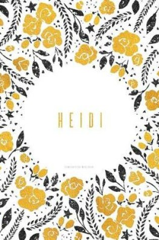 Cover of Heidi. Composition Notebook