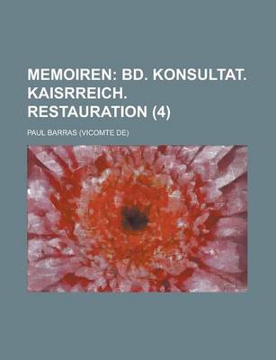 Book cover for Memoiren (4)