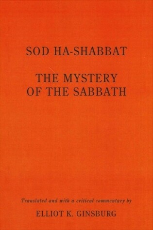 Cover of Sod ha-Shabbat