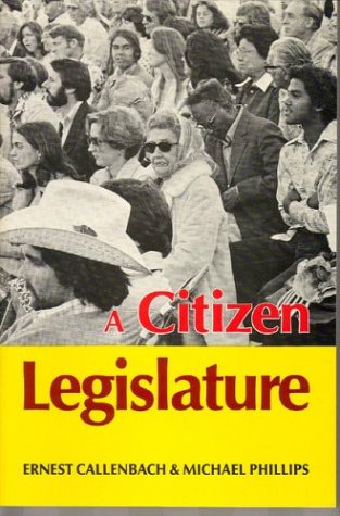 Book cover for A Citizen Legislature