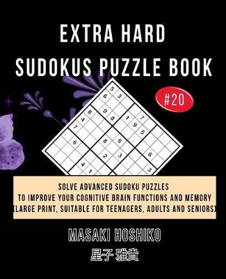 Cover of Extra Hard Sudokus Puzzle Book #20