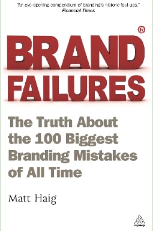 Cover of Brand Failures