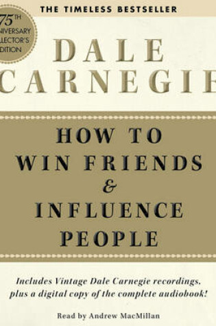 Cover of How To Win Friends And Influence People Deluxe 75th Anniversary Edition