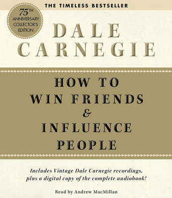 Book cover for How To Win Friends And Influence People Deluxe 75th Anniversary Edition