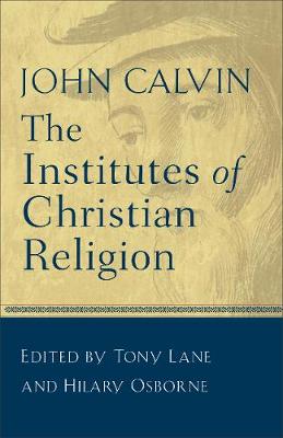 Book cover for The Institutes of Christian Religion