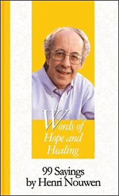 Book cover for Words of Hope and Healing