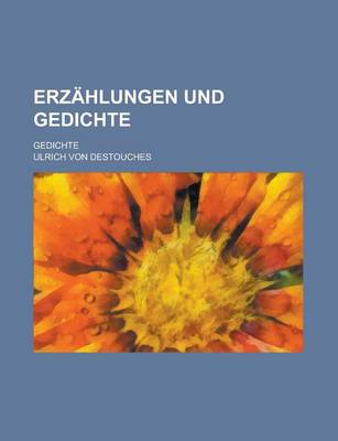 Book cover for Erzahlungen Und Gedichte; Gedichte