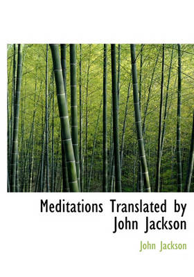 Book cover for Meditations Translated by John Jackson
