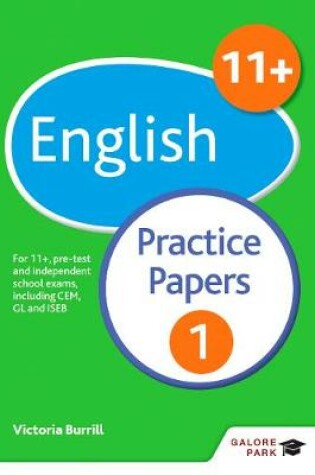 Cover of 11+ English Practice Papers 1