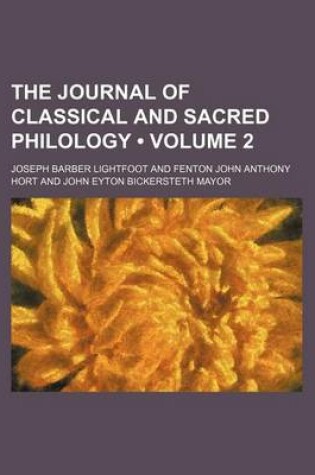 Cover of The Journal of Classical and Sacred Philology (Volume 2)