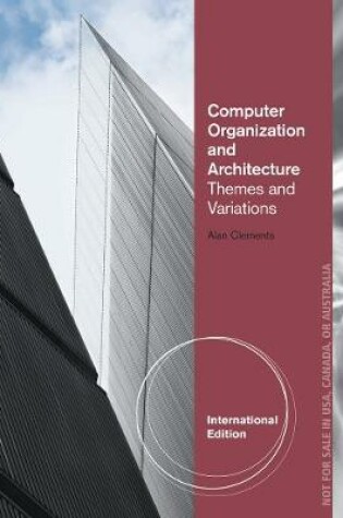 Cover of Computer Organization & Architecture, International Edition