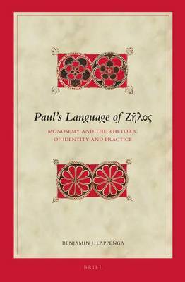 Book cover for Paul's Language of Ζῆλος