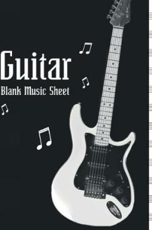 Cover of Blank Music Sheet Guitar