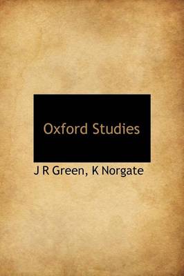 Book cover for Oxford Studies