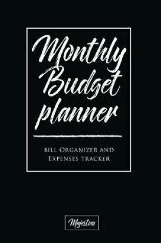 Cover of Monthy Budget Planner