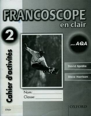 Book cover for Francoscope en Clair pour AQA