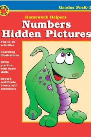 Cover of Numbers Hidden Pictures Homework Helper, Grades Prek-1