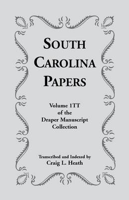 Book cover for South Carolina Papers