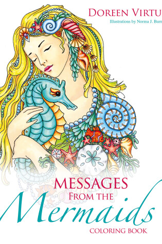 Cover of Messages from the Mermaids Coloring Book