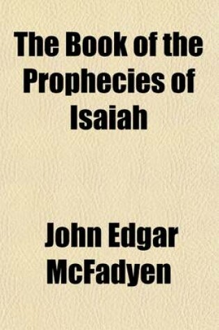 Cover of The Book of the Prophecies of Isaiah