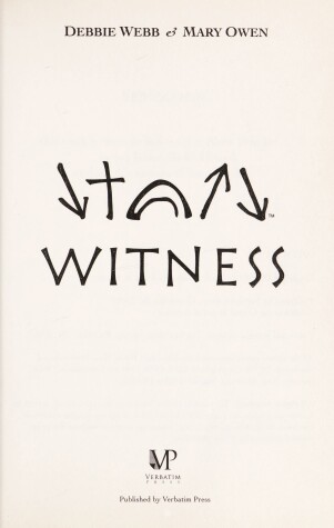 Book cover for Witness Book