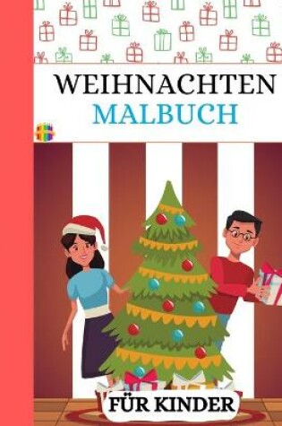 Cover of Weihnachts Malbuch für Kinder