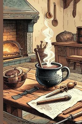 Book cover for The Walker & Mason Medieval Hot Chocolate Mix Recipe Journal