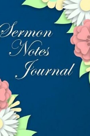 Cover of Sermon Notes Journal