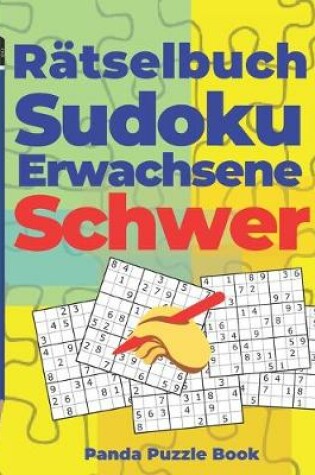 Cover of Rätselbuch Sudoku Erwachsene Schwer