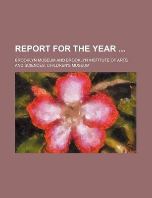 Book cover for Report for the Year