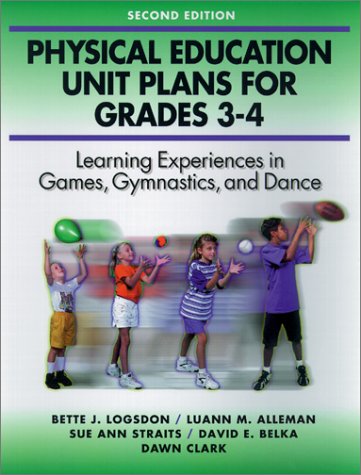 Book cover for Physical Education Unit Plans for Grades 3-4