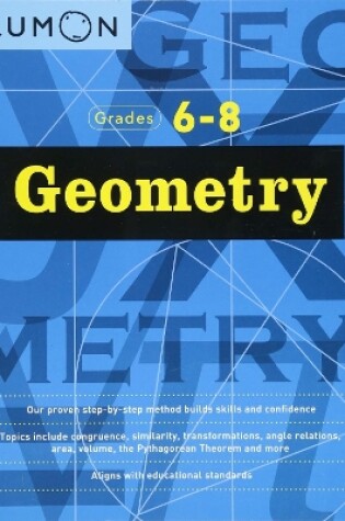 Cover of Kumon Grades 6-8 Geometry