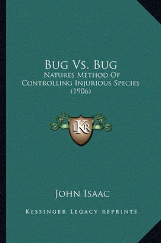 Cover of Bug vs. Bug Bug vs. Bug