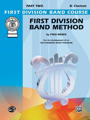 Cover of First Division Band Method: B-Flat Clarinet, Part Two