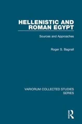 Cover of Hellenistic and Roman Egypt