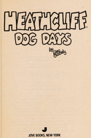 Cover of Heathcliff Dog Days