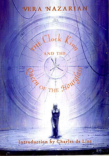 Book cover for The Clock King and the Queen of the Hourglass