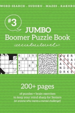 Cover of Jumbo Boomer Puzzle Book #3