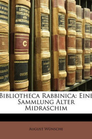 Cover of Bibliotheca Rabbinica