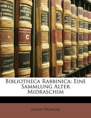 Book cover for Bibliotheca Rabbinica