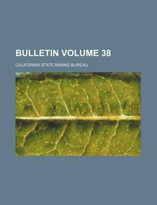 Book cover for Bulletin Volume 38