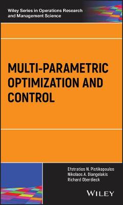 Book cover for Multi-parametric Optimization and Control