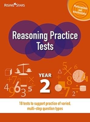 Book cover for Reasoning Practice Tests Year 2