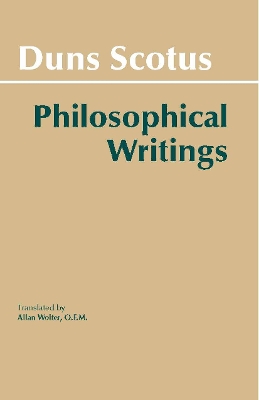 Book cover for Duns Scotus: Philosophical Writings