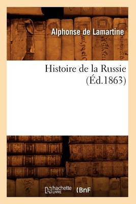 Cover of Histoire de la Russie (Ed.1863)