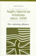 Book cover for Anglo-American Relations Since 1939